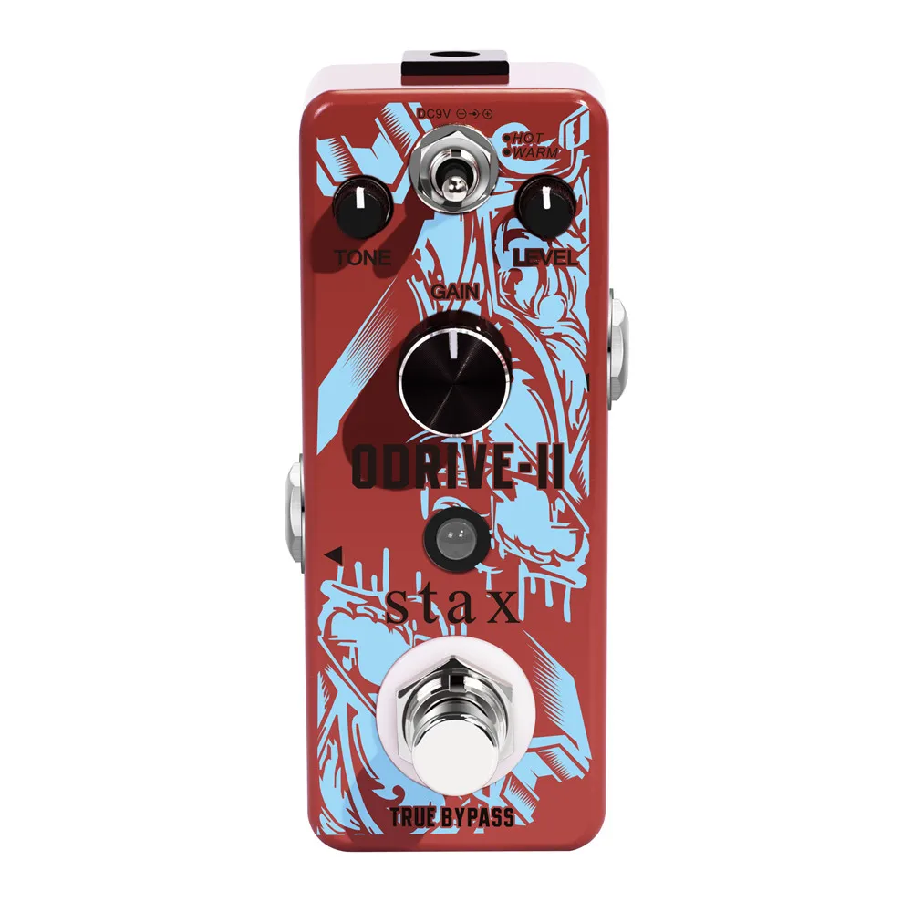 Stax Tube Screamer Pedal Tube Howing Overdrive Classic Tube Amp Pedali Odrive Per Chitarra Elettrica True Bypass