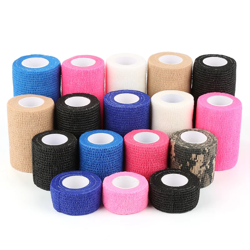 4.5M Colorato Sport Autoadesivo Fasciatura Elastica Nastro Avvolgente Elastoplast Viaggi All'Aperto Sport Fitness Kit Di Emergenza Medica Sos