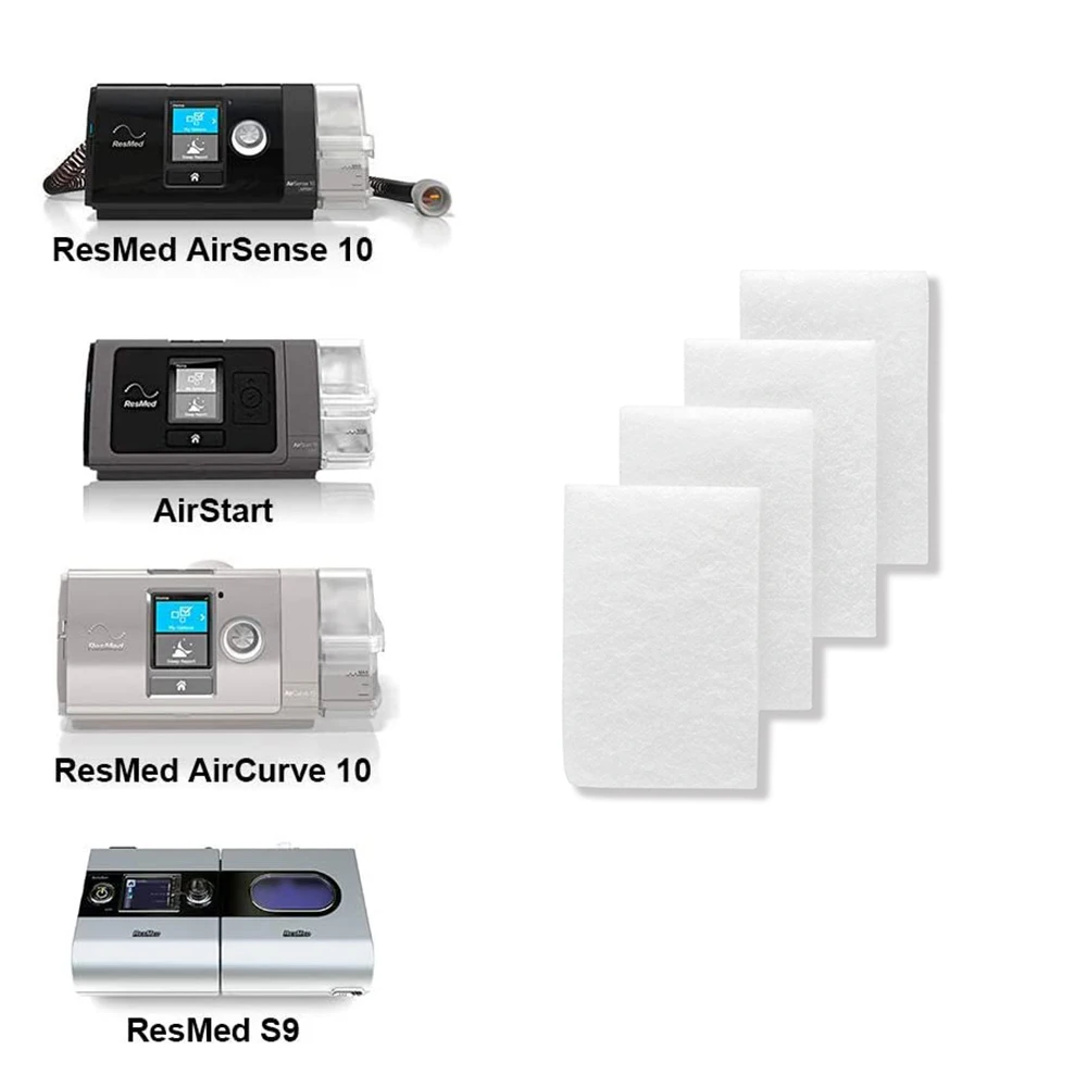 Filtri Monouso 90/120/150/180/240 Pezzi Compatibili Con Macchine Cpap Resmed Airsense 10 Aircurve 10 Serie S9