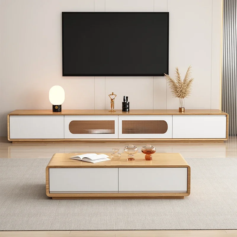 Soggiorno Mobile Tv Mobile Bianco Salone Staffe Unità Tv Stand Tavolo Archiviazione Dropshipping Mueble Tele House Furniture Cy50Ds