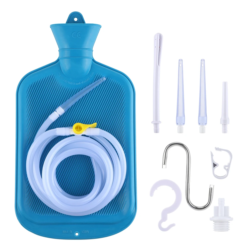 Set Di Borse Per Clistere Riutilizzabili Pulizia Del Colon Silicone Acqua Detox Douche Perdita Di Peso Lavaggio Anale Vaginale Detergente Per L'Igiene
