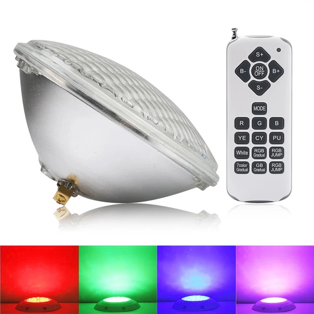 18W 36W 54W Projecteur Led Piscine Illuminazione Subacquea Per Piscina 12V Par 56 Rgb Spotlight G53 Lampadine A Led