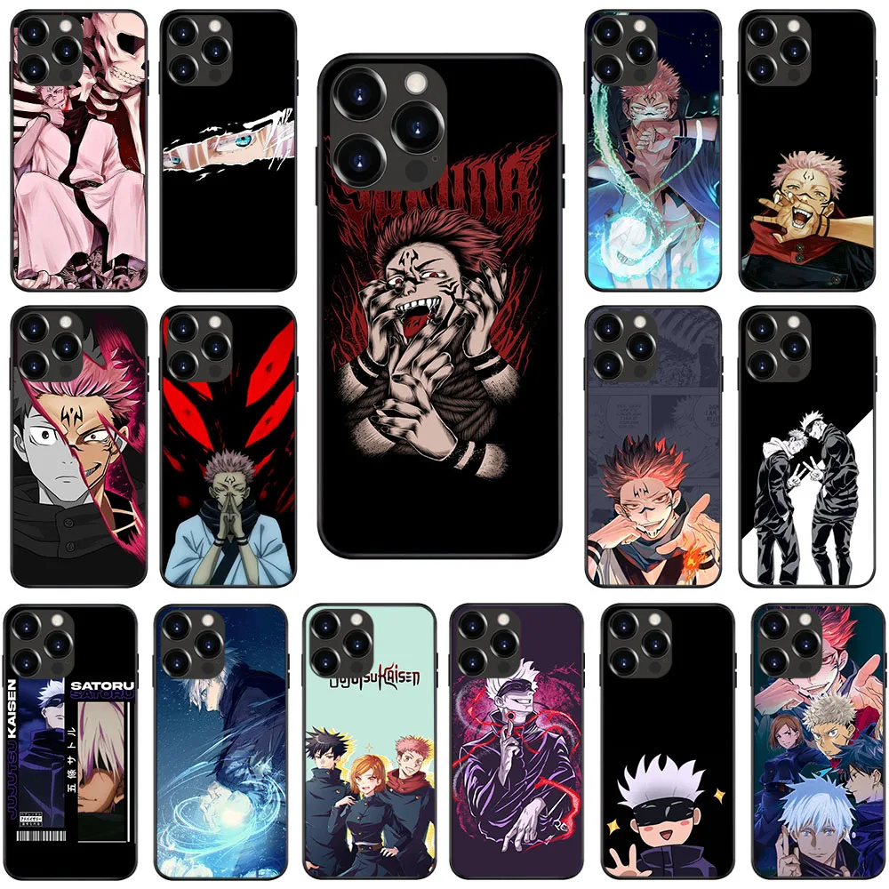 Custodia Morbida Per Samsung A31 A32 A70 A71 A72 A8 Plus A9 M20 M30 M21 M51 Quantum 2 M31 M31 Prime A03 Us-16 Jujutsu Kaisen