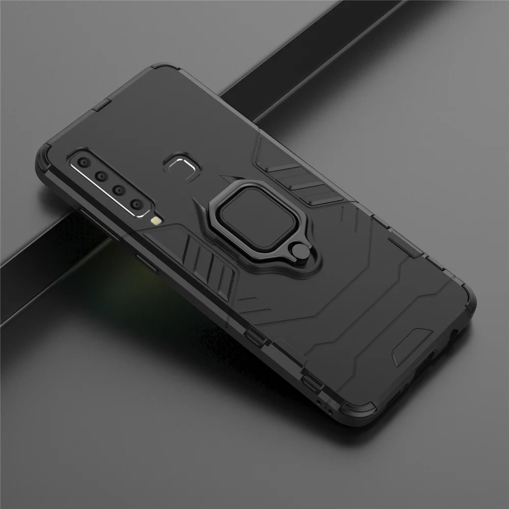 Per Samsung Galaxy A9 2018 Custodia Cover Per Samsung Galaxy A9 2018 Supporto Per Supporto Magnetico Anello Per Auto Cover Per Samsung Galaxy A9 2018