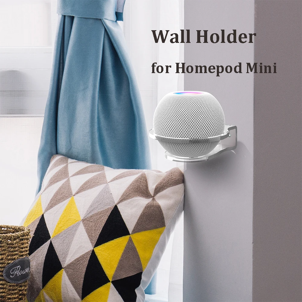 Per Homepod Mini Supporto Altoparlante Bluetooth Supporto Salvaspazio Staffa Di Montaggio A Parete Per Homepod Mini Stand Speaker Outlet Manager