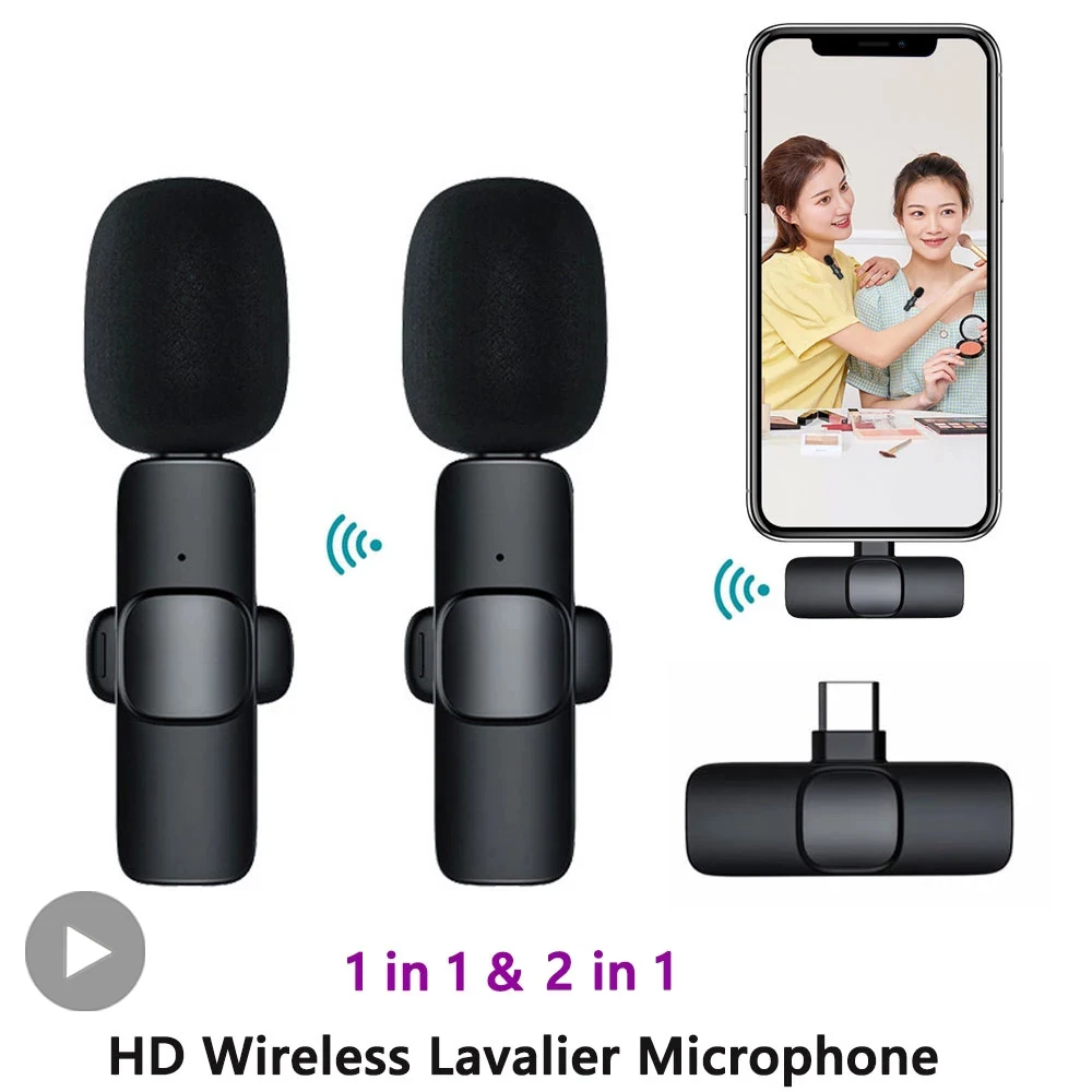 Lavalier Buttonhole Microfono Con Risvolto Wireless Microfono Bluetooth Mini Per Cellulare Cellulare Pc Tiny Micro Tie Piccolo Usb Mike Mikrofon