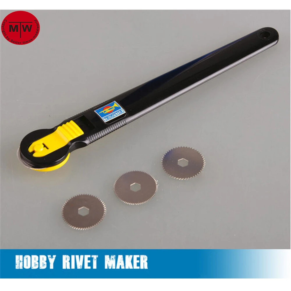 Trombettista Master Tools 09910 Hobby Rivet Maker Tool Per Assemblare Il Modello (4 Lame)