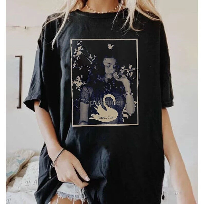 Camicia Vintage Mazzy Star Swan Anni '90 Camicia Mazzy Star Tutte Le Taglie Tt6565