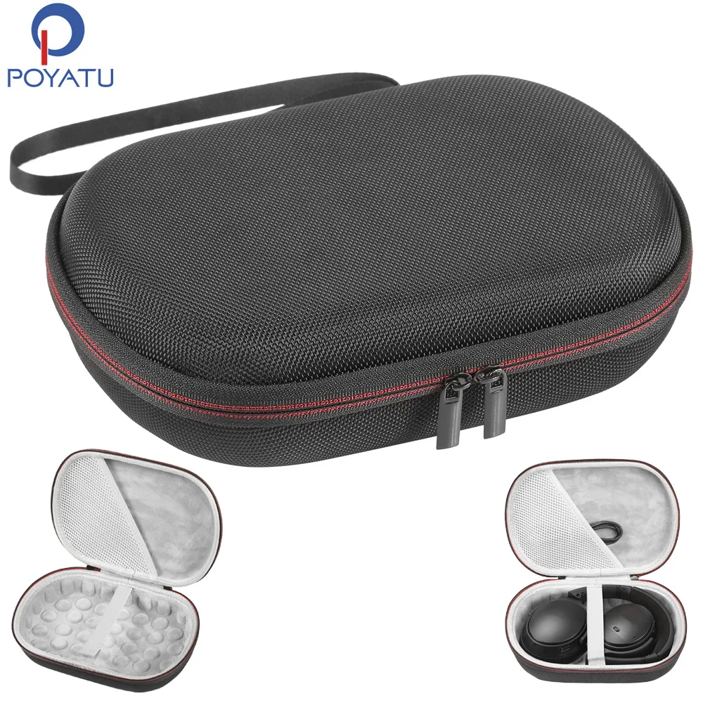 Custodia Poyatu Qc45 Per Bose Qc25 Qc35 Qc45 Qc 25 35 45 Cuffie Custodia Rigida Per Cuffie Custodia Per Il Trasporto