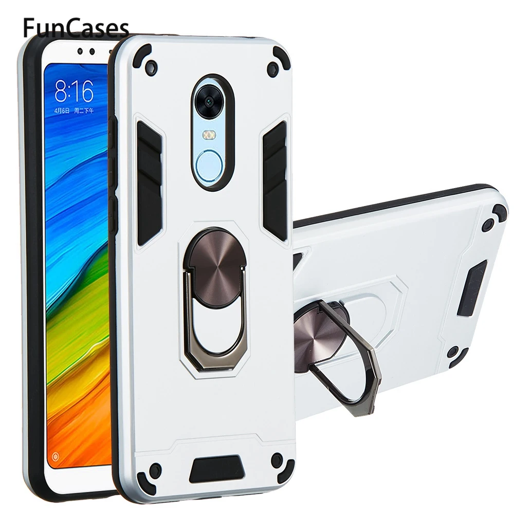 Rotating Stand Hard Pc Case For Etui Redmi 5 Plus Telephone Mobile Covers Cellular Xiaomi Redmi Cover 6 7 S2 Pro K20 5A 6A 7A