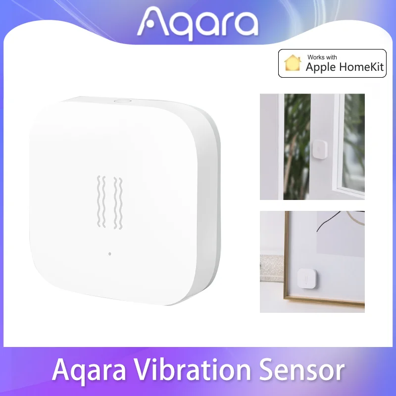 Aqara Vibration Shock Sensor Zigbee Motion Detection Alarm Monitor Integrato Gyro Motion Sensor Zigbee Per Xiaomi Home Homekit