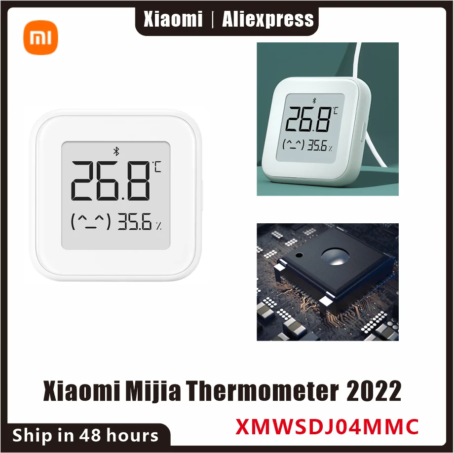 2022 Xiaomi Mijia Termometro Umidità Bluetooth Wireless Smart Electric Igrometro Digitale Schermo E-Link Con Batteria