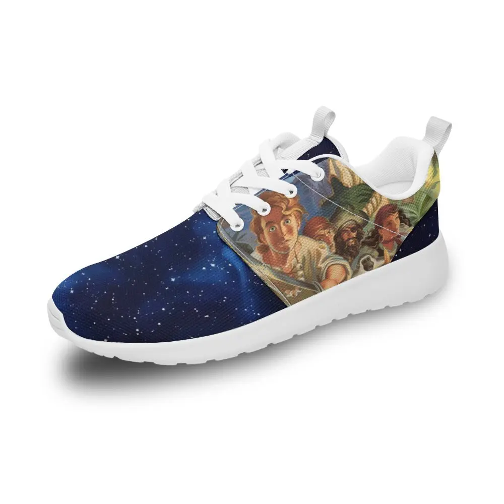 Anime Cartoon Manga Comic Secret Of Monkey Island 1 Women Trainer Athletic Casaul Shoes Fashion Traspirante Men Walking Sneakers