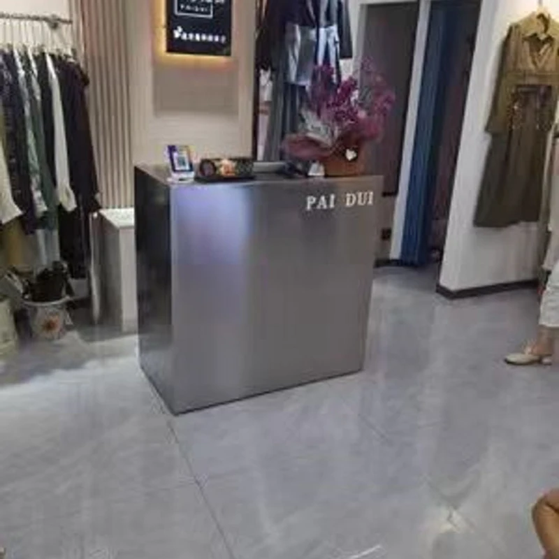Checkout Reception Scrivanie Caffetteria Banconi Estetici Business Supermarket Cassiere Tavolo Balcao De Loja Mobili Bancone Bar