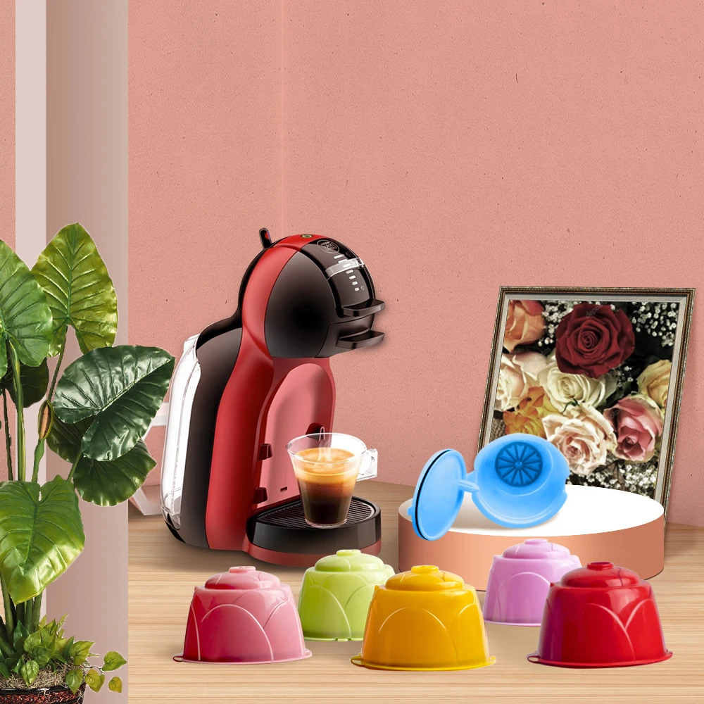 Per Nescafè Dolce Gusto Rose Caffè Capsule Filtri Riutilizzabili Dolci Gusto Dripper Cestini Da Tè