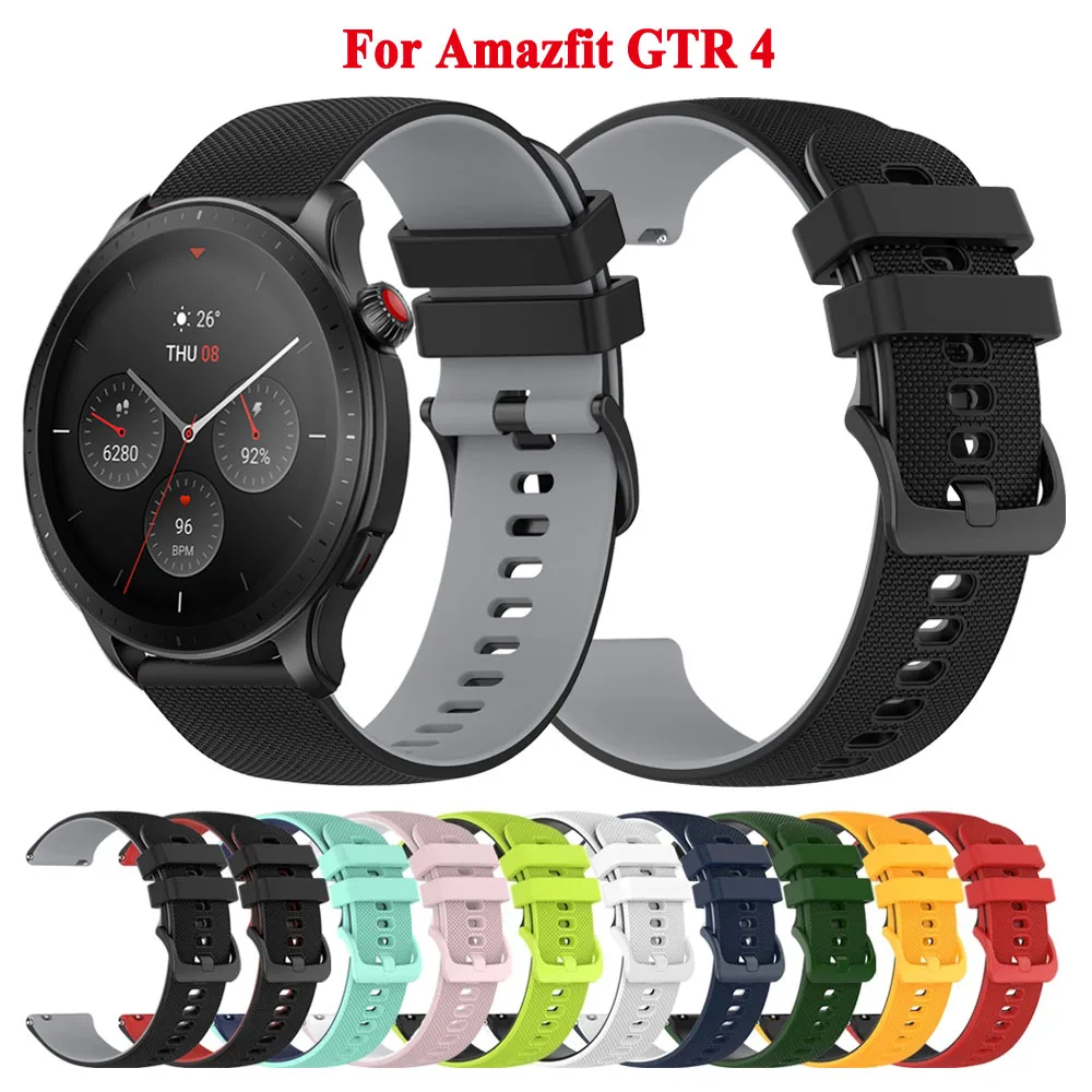 Per Amazfit Gtr 4/Gtr 47Mm Cinturino Smartwatch Band Bracciale Per Amazfit Gtr 3 Pro Gtr 2 2E Balance Bip 5 Balance Wristband Belt