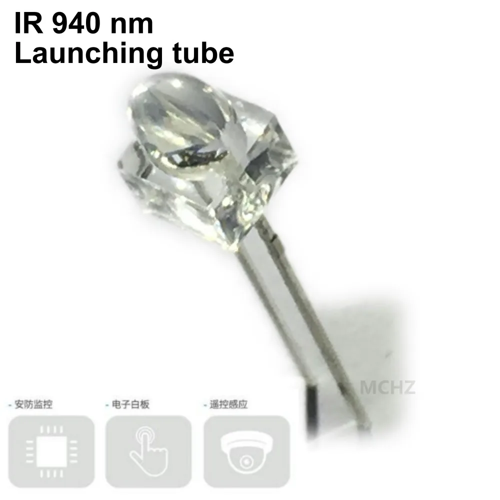 600Pcs Led A Infrarossi Diodo 5 Millimetri 940Nm Potente-Laser-Lampada A Raggi Infrarossi A Raggi Infrarossi Led 940 Nm Diodo Ir A Raggi Infrarossi Tr