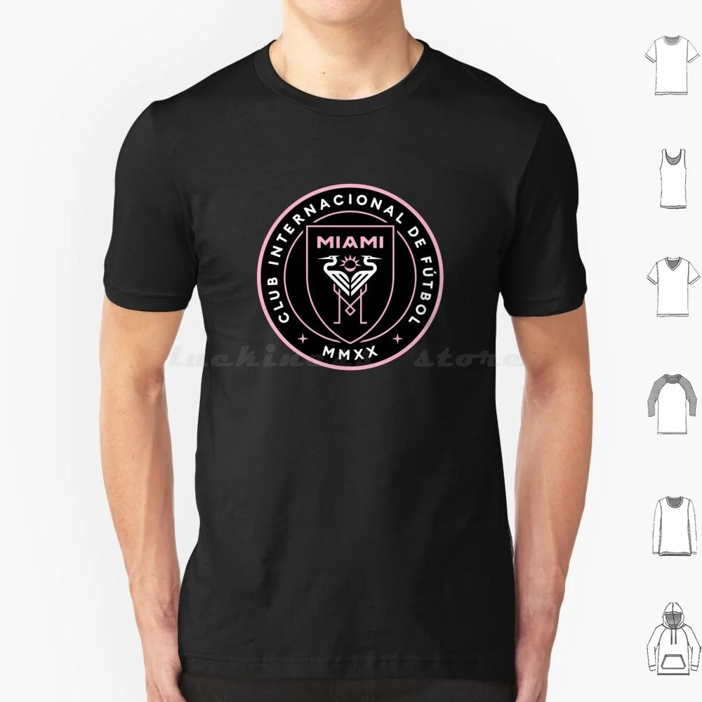 Inter Miami T Shirt Big Size 100% Cotone Miami New Miami Vintage Miami 2022 Miami 2023 Miami Miami Miami Magnet Miami Team
