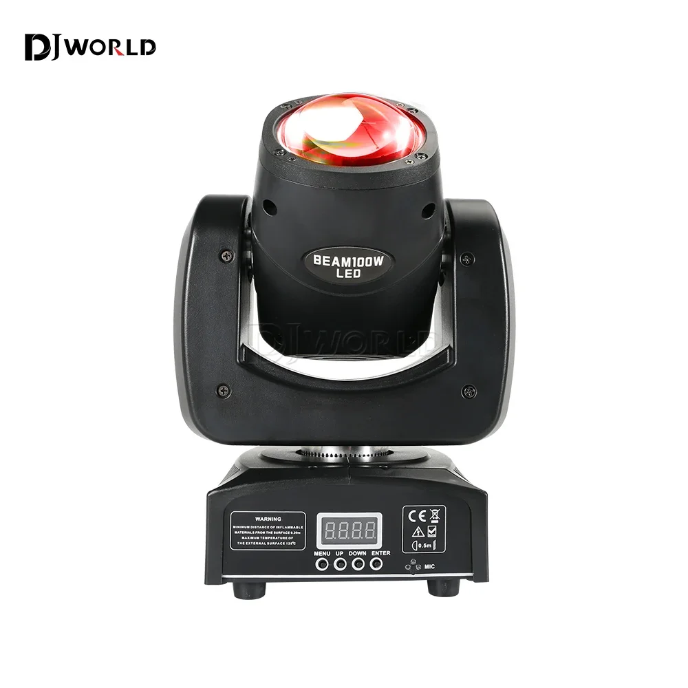 Mini 100W Beam Moving Head Lighting Stage Effect Lighting Nightclub Wedding Church Dj Dmx Stage Lighting Party Light Disco