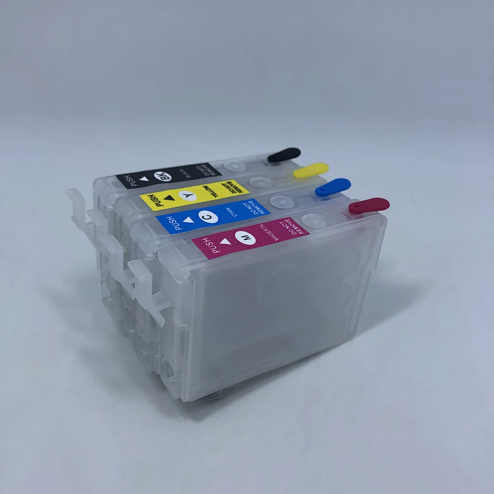 Nuovo Vuoto Senza Sfridi Cartuccia Di Inchiostro Riutilizzabile Per Epson Xp-5100 Xp-5105 Wf-2860 Wf-2865 Xp5100 5105 2860 2865 Stampante Xp-424