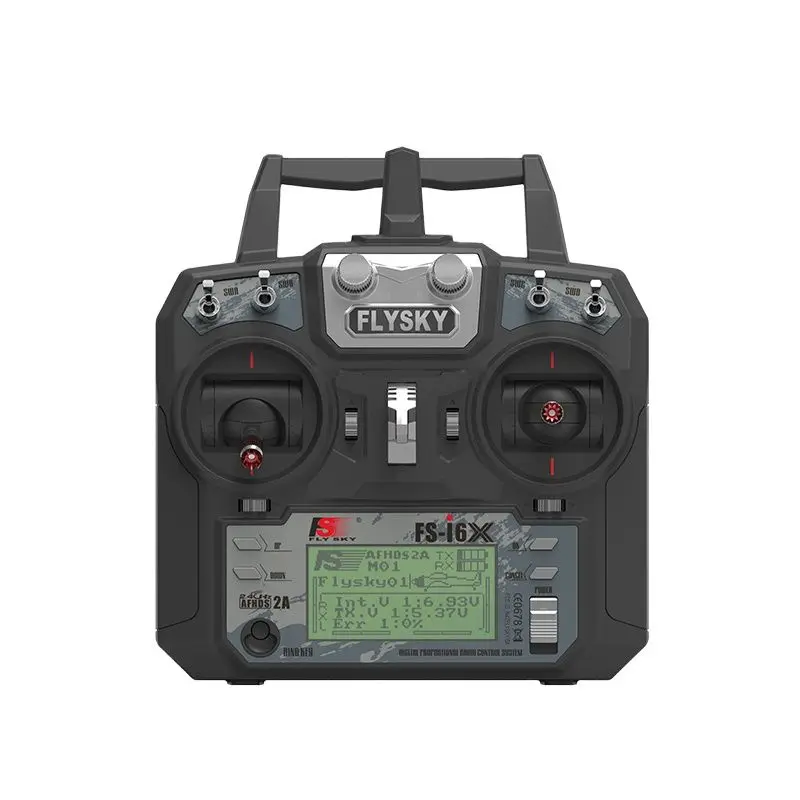 Flysky Fs-I6X Fs I6X 2.4G Rc Trasmettitore Controller Ia10B 10Ch/Ia6B 6Ch/X6B I-Bus Ricevitore I6 Aggiornamento Per Rc Helicopter Mu