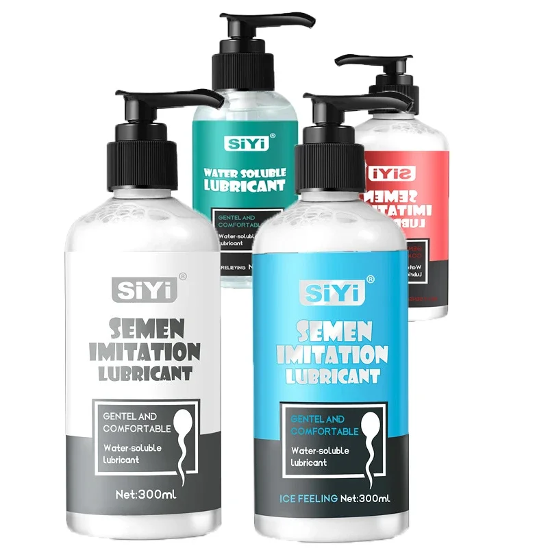 300Ml Lubrificante A Base D'Acqua Simulato Sperma Anale Vagina Lubrificante Gel Giochi Per Adulti Giocattoli Intimi Del Sesso Per Coppie Negozio Sexy