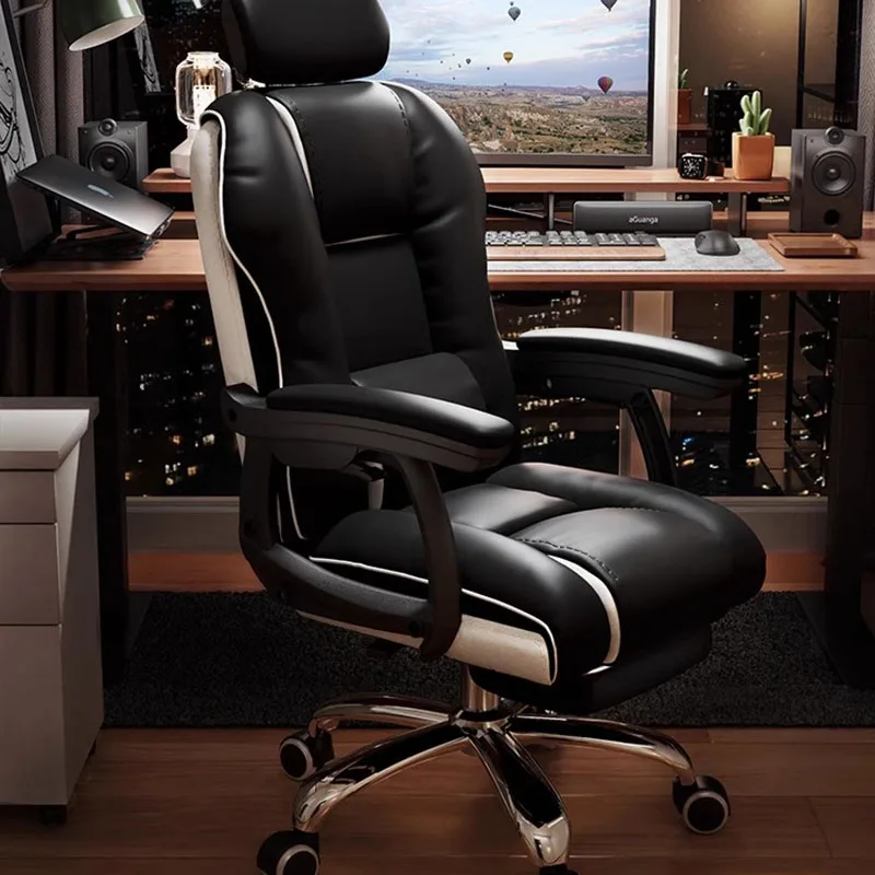 Sedia Da Ufficio Ergonomica Bracciolo Per Computer Reclinabile Vanity Gaming Chairs Playseat Accent Home Sillas De Escritorio Mobili Per Ufficio