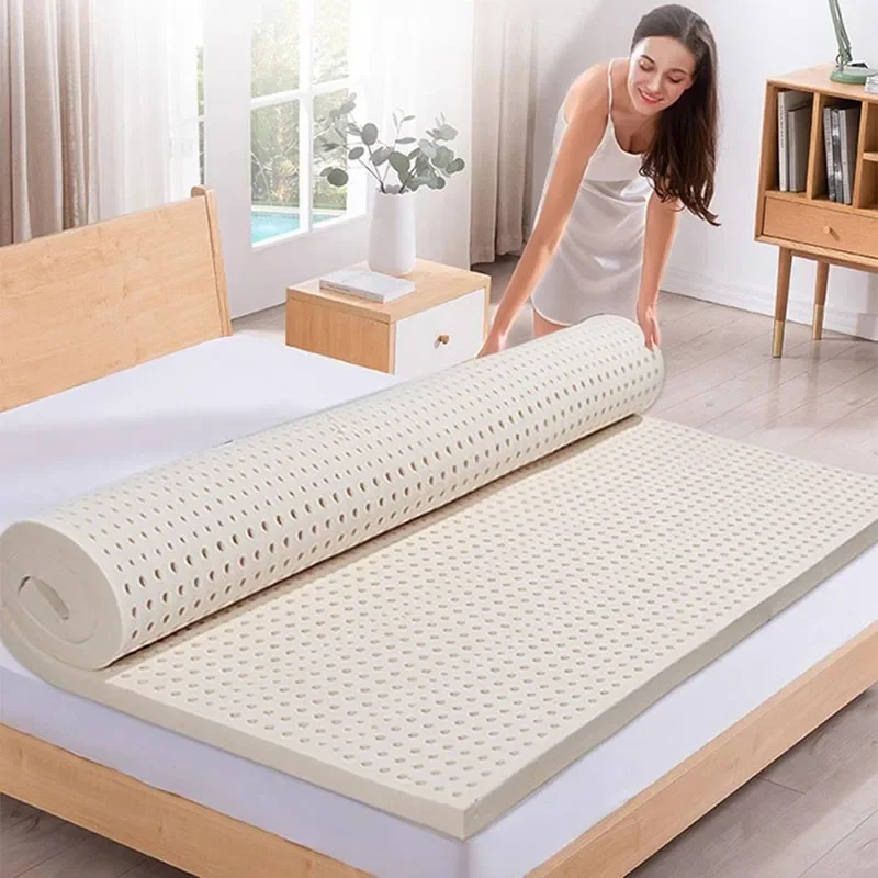 Materasso Da Letto Bianco Firm Hotel Creative Zipper Camera Da Letto Materassi Tatami Lattice Pieghevole Sleep Colchon Mobili Per La Casa Gonfiabili