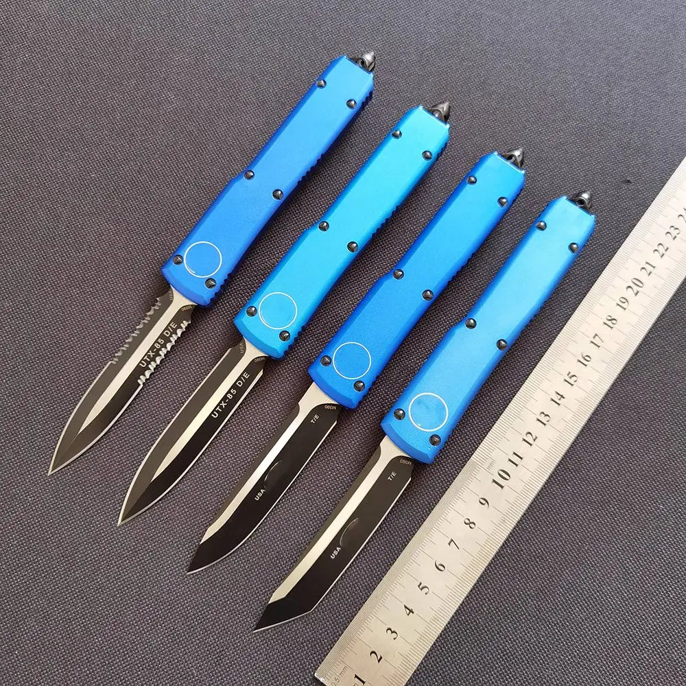 Ztech Mancroz Mt Classic Mico-A5Blue Pocket Knife Utility Cutting Edc Strumenti Di Autodifesa