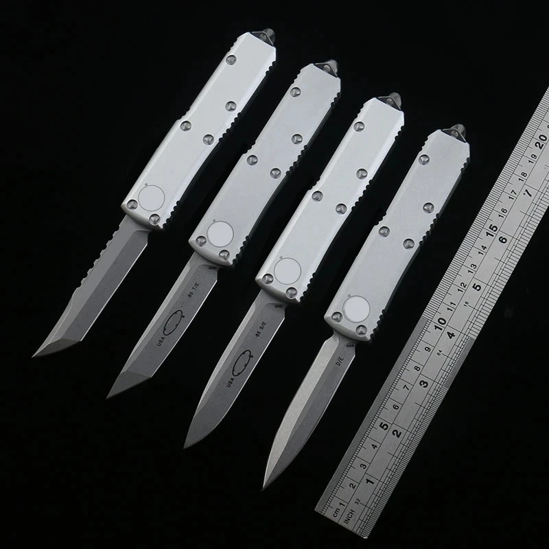 Ztech Mt Otf Coltelli Miro-Siery White Ut Pocket Knife Utility Edc Tools Kitchen