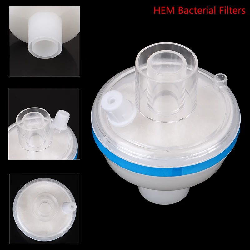 Filtri Virali Batterici In Linea Universali Adatti Per Cpap Bipap Respiratore Macchina Tubo Apnea Russare