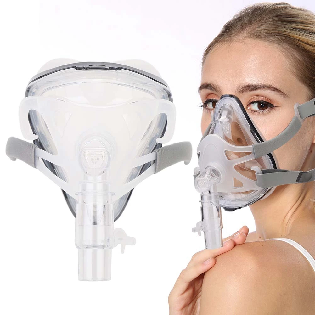 Maschera Integrale Con Copricapo Per Macchina Cpap Bipap Sleep Aid E Maschera Per Dormire Anti Russare Grande Quantità All'Ingrosso