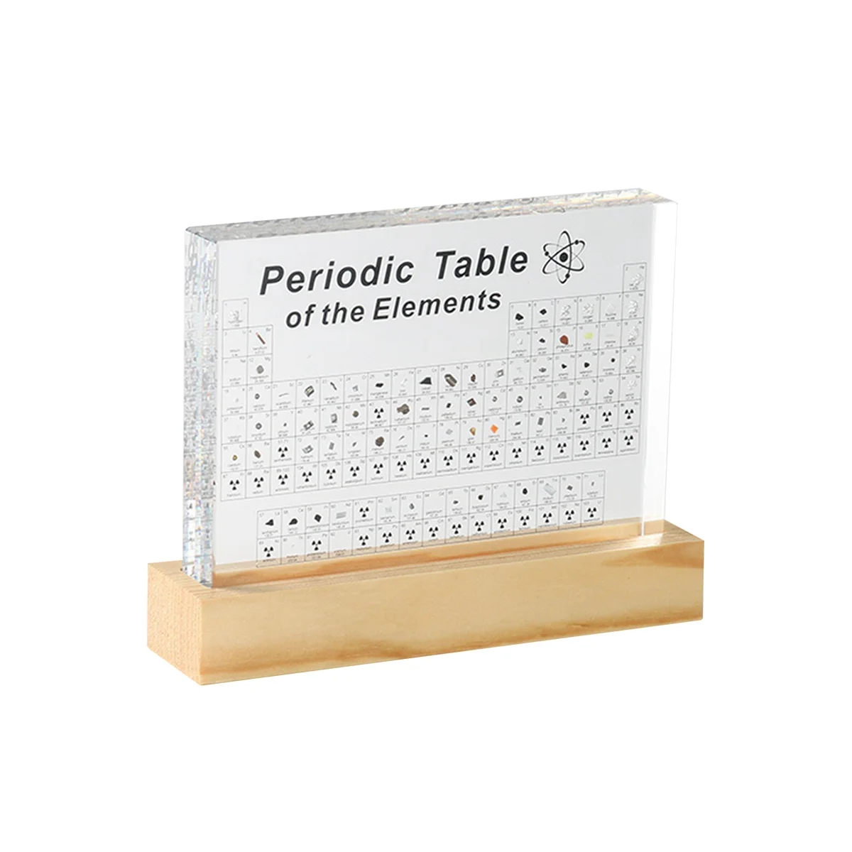 Tavola Periodica Con Elementi Reali All'Interno, Tavola Periodica Con Elementi Reali, Tabla Monula Con Elementos Reales Con Base