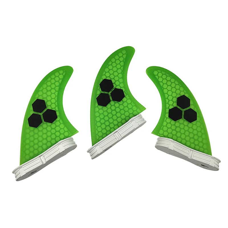 Upsurf Fcs 2 Fin Thruster G7 Large Quilla Paddle Surf Accessori Per Surf A Nido D'Ape 3 Pezzi Per Set Doppie Linguette 2 Tabla De Surf Fin