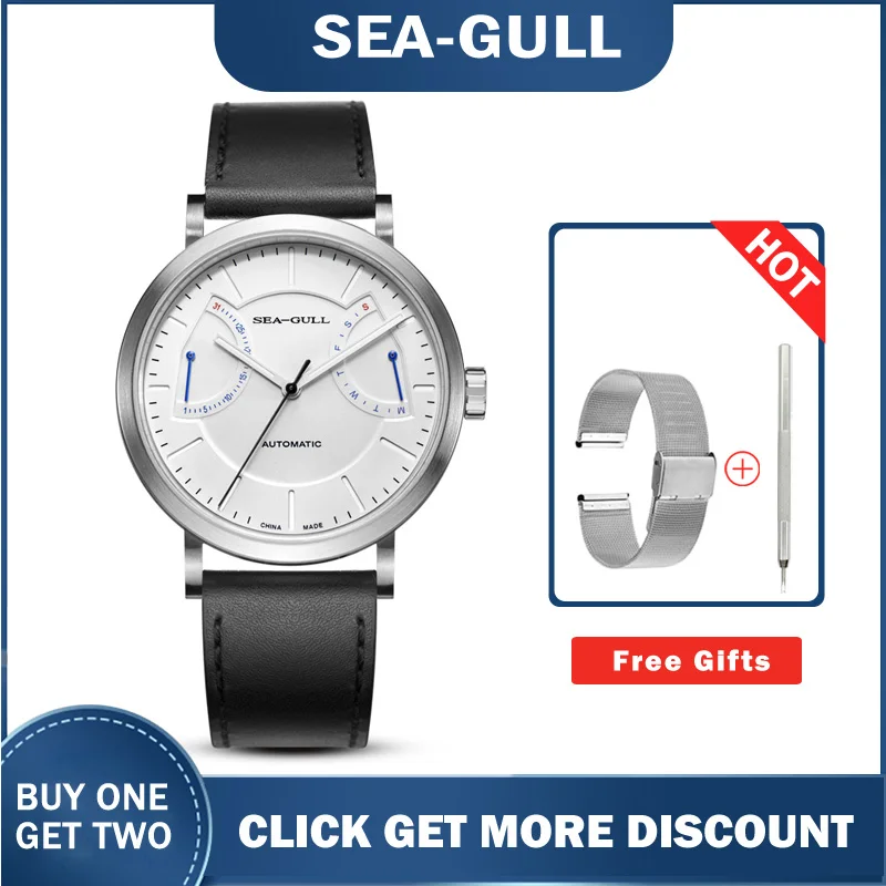 Seagull Watches Mens 2021 Top Brand Lusso Explorer Seiko Meccanico Automatico 819.12.6089