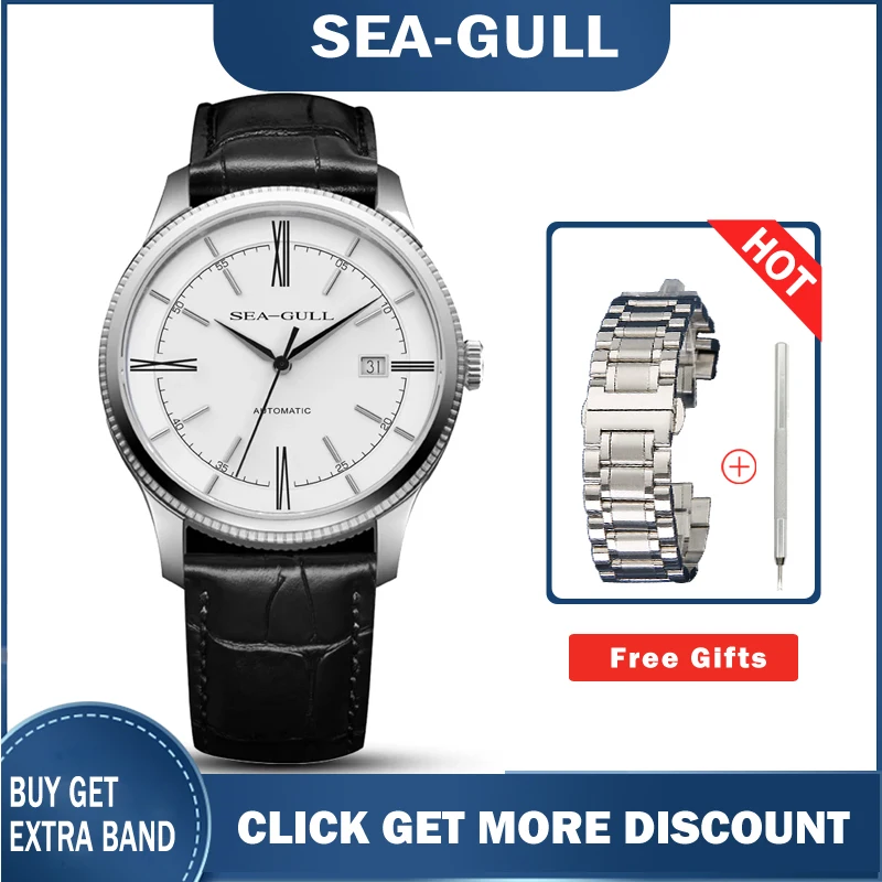 Seagull Watches Mens 2021 Top Brand Lusso Explorer Seiko Meccanico Automatico 819.12.6077
