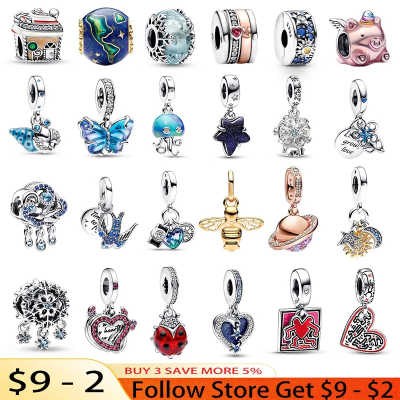 Disney Marvel Women'S Charm Beads 925 Sterling Silver Spiderman Charm Per Originale Pandora Bracciale Gioielli Fai Da Te Popolare