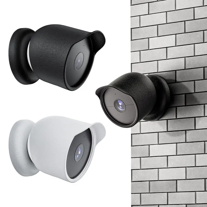 Custodia In Silicone Impermeabile Compatibile Con Google-Nest Cambattery Security Camera Cover Protettiva Per Google-Nest Cam Outdoor