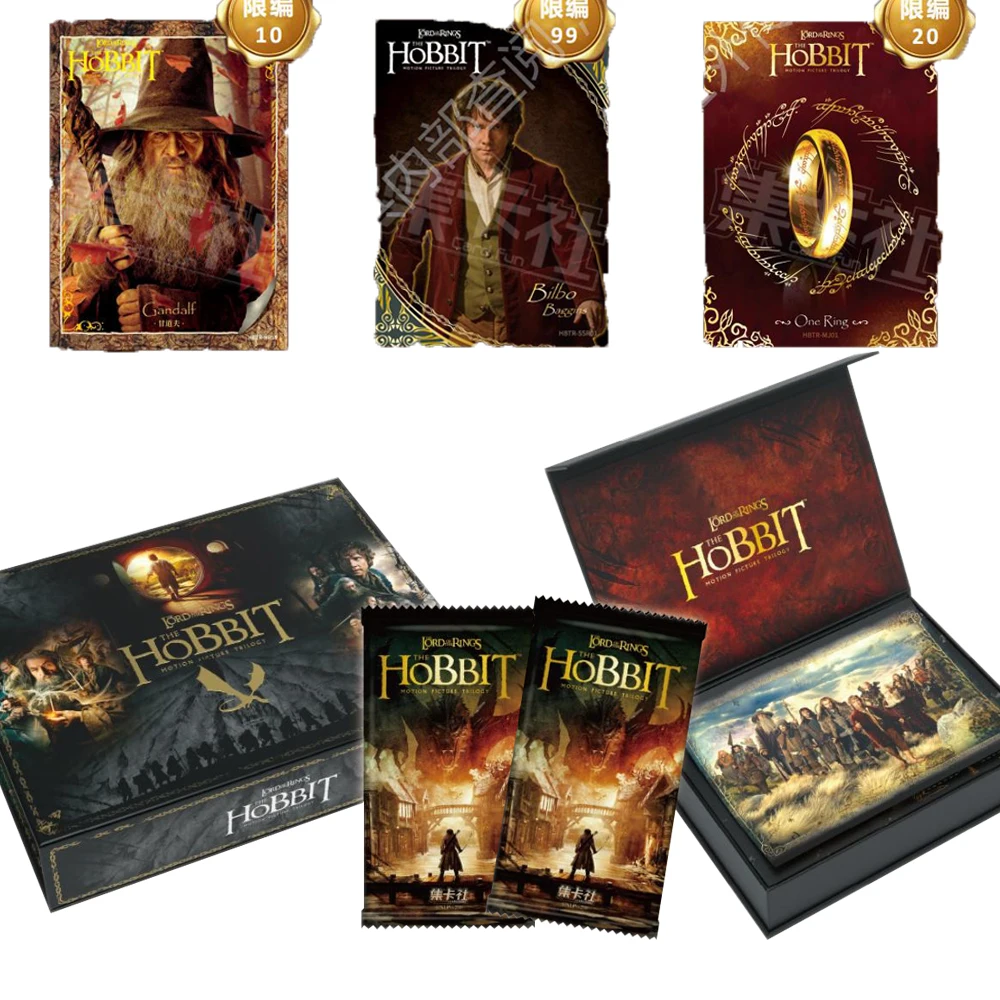 The Lord Of The Rings Cards The Hobbit Trilogy Film E Tv Collectible Limited Edition Premium Card Board Game Giocattoli Per Bambini