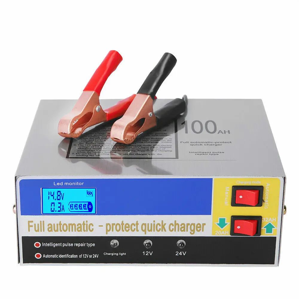 Caricabatteria Per Auto 12V Cargador De Baterias Para Automovil Carregador Veicular Carica Automatica Caricabatterie Voiture