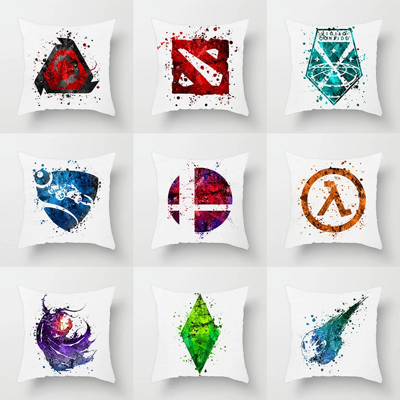 Acquerello Icon Fodera Per Cuscino Federa Per Divano Federa Per La Casa Housse De Coussin Funda Cojin Muslimah Nax