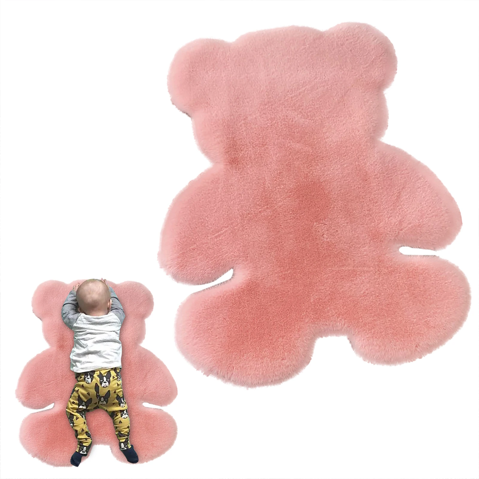 Tappeto Orso Tappeto Super Morbido Soggiorno Moderno Camera Da Letto Tappetino Antiscivolo Tappeto Per Soggiorno Tappeto A Forma Di Orso Decorazione D