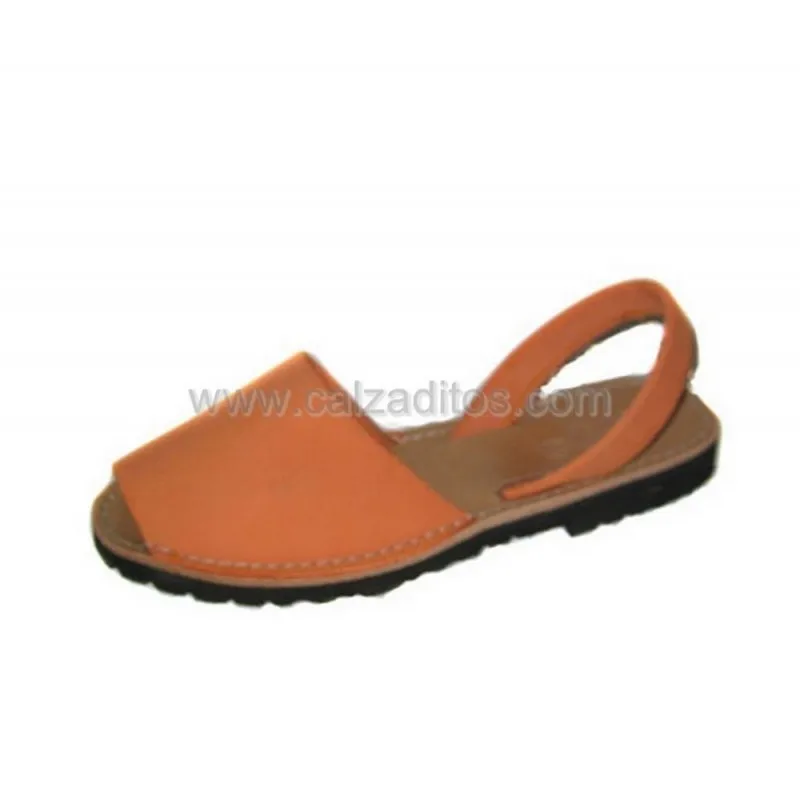 Menorquinas, Ibicencas, Abarcas, Orange Nabuk Avarchs