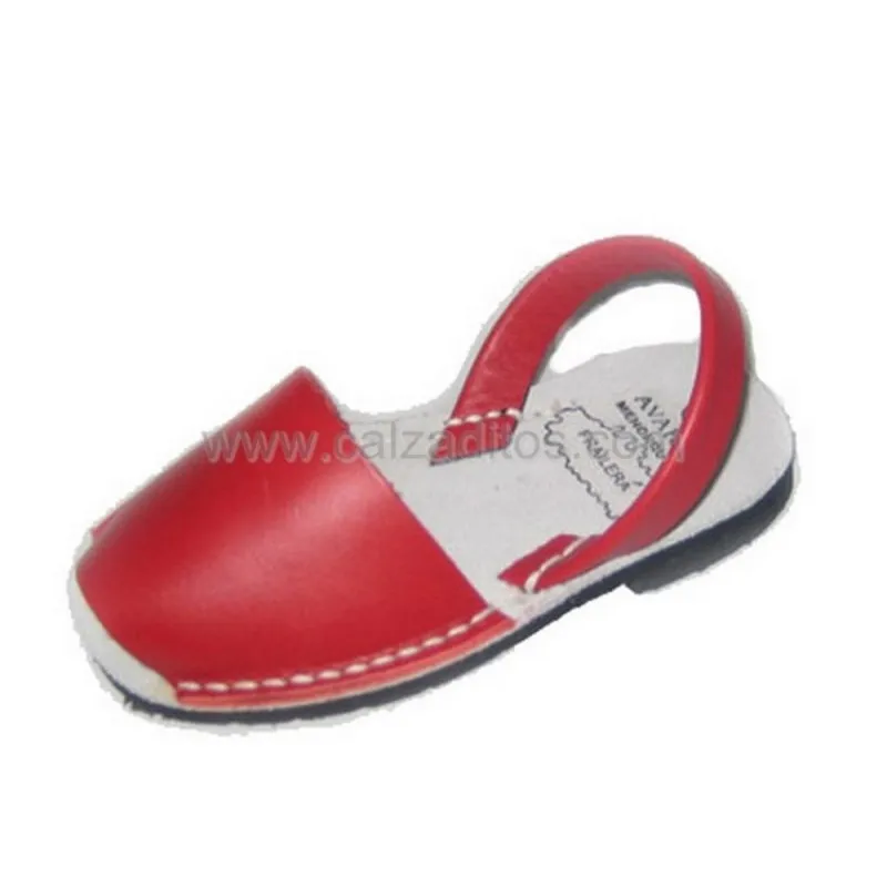 Menorquinas, Ibicencas, Abarcas, Red Skin Avarchs