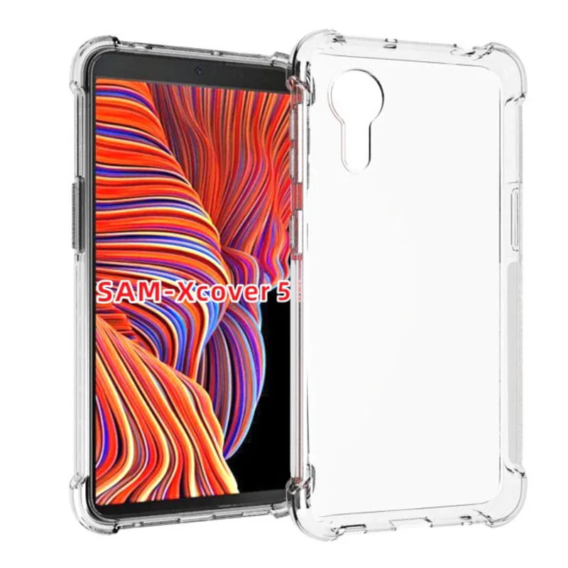 Case For Samsung Galaxy Xcover 5 Xcover Pro Shockproof Soft Silicone Tpu Airbag Cover For Samsung Galaxy Xcover Xcover Pro G715F