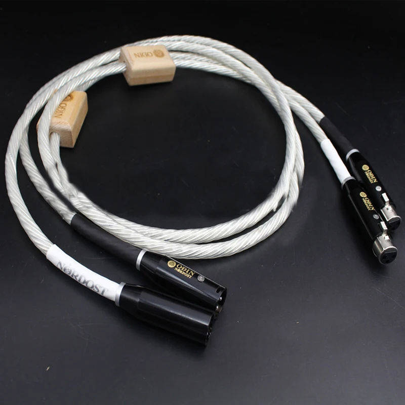 Cavo Di Interconnessione Audio Xlr Nordost Odin Suprema Di Riferimento Cavo Di Bilanciamento Audio Hifi Cavo Xlr Placcato Argento