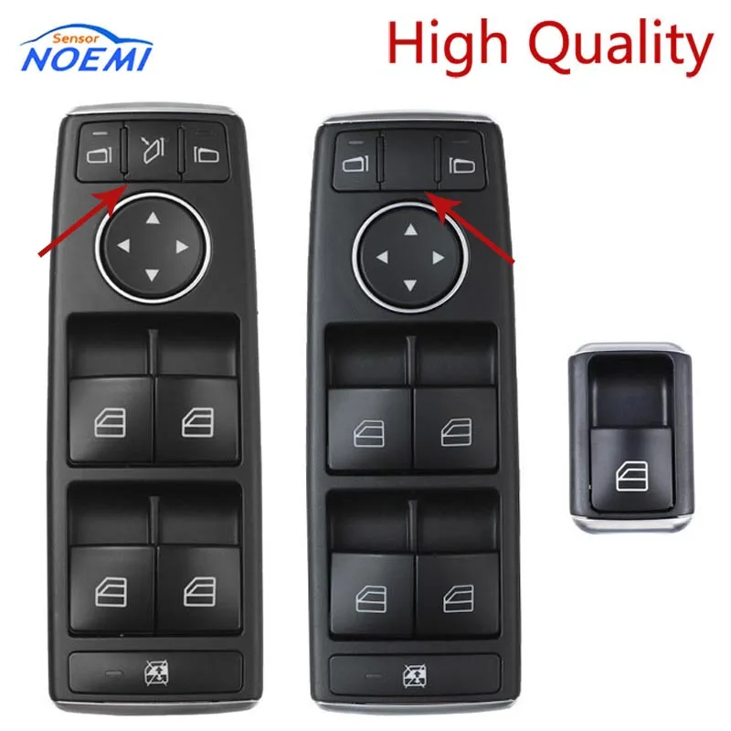 Yaopei 1669054300 Interruttore Finestrino Elettrico Per Mercedes-Benz C117 Cla 180 Cla 200 Cla 220 Cla 250 Cla 45 1669054400 2049058202