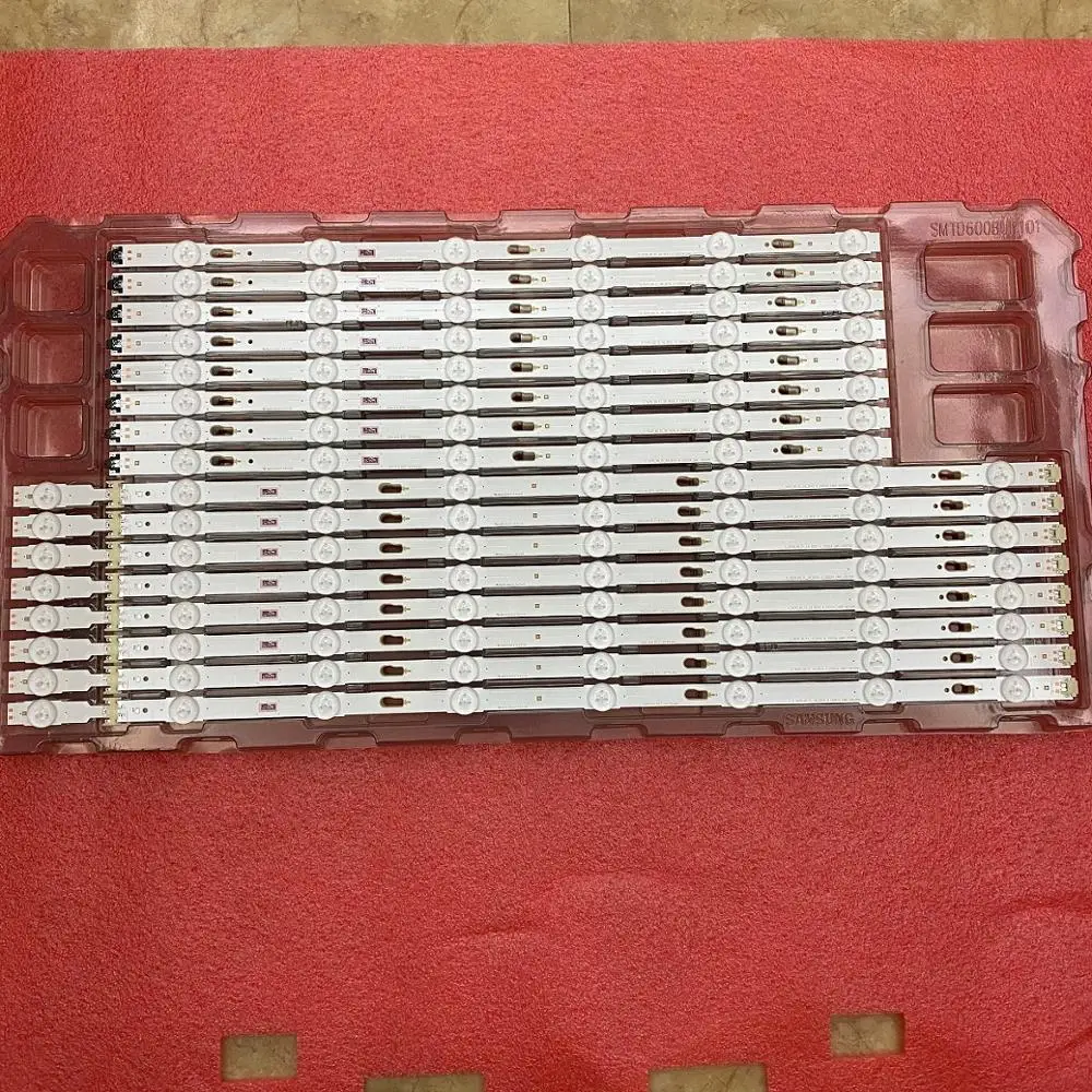Kit Striscia Di Retroilluminazione A Led (16) Per Samsung Ue60Ku6020K Ua60Ju7000 Ue60Ju7000U Un60Ju7000F Bn96-39663A 39664A 34806A 34805A
