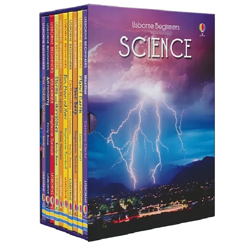 10 Libri/Set Principianti Scienza Bambini Interessanti Libri Scientifici Bambini Lettura Inglese Libro Di Storie Libros Livros