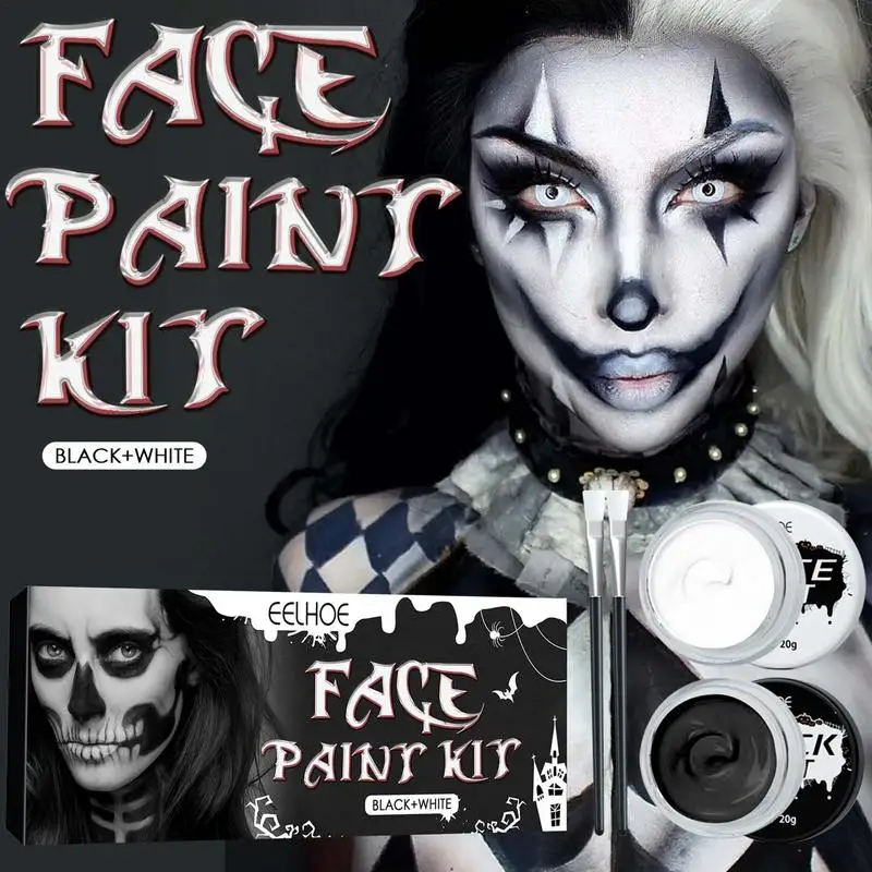 Halloween Blood Scar Makeup Kit Halloween Skeleton Makeup Kit Halloween Horror Fx Makeup Costume Fai Da Te Lavabile Dress Up Makeup